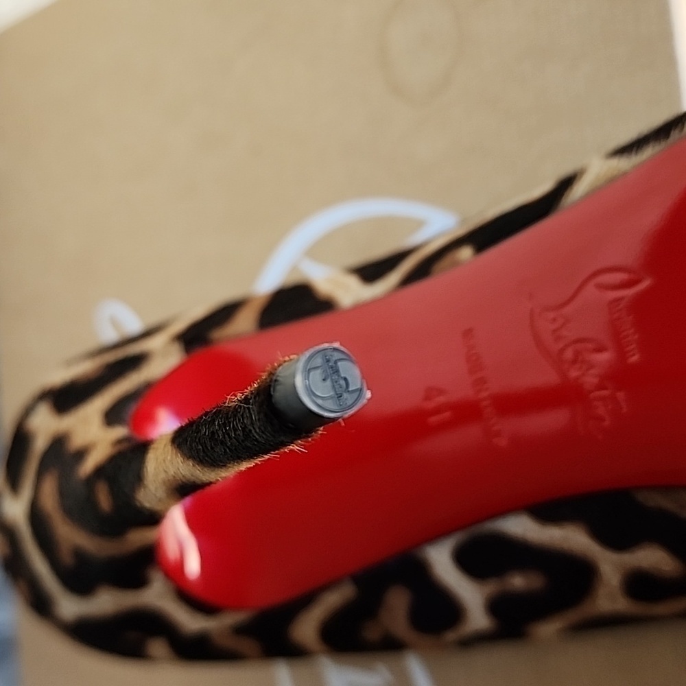Authentic So Kate Pony Miaou /GG 120  Calfskin Christian Louboutin Heels - Picture 8 of 16